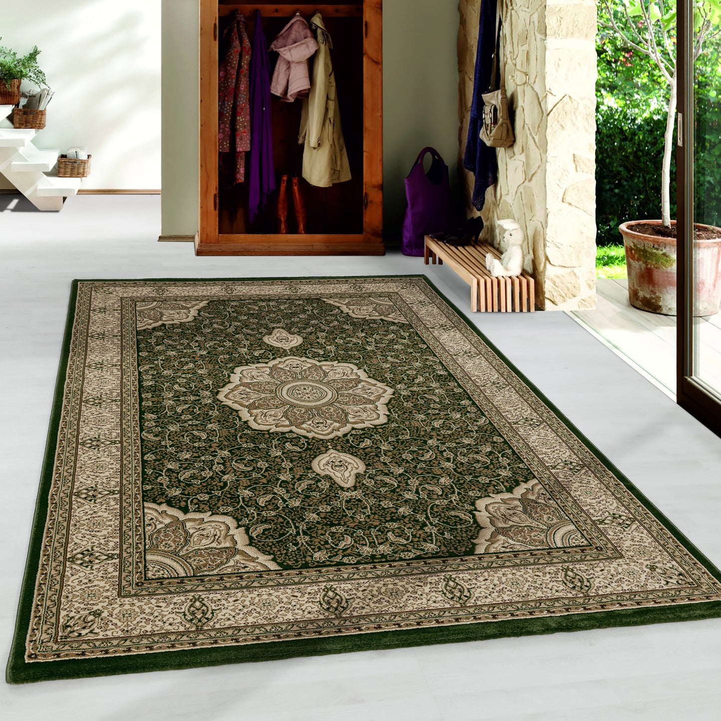 Teppich KASHMIR 2601 Grün