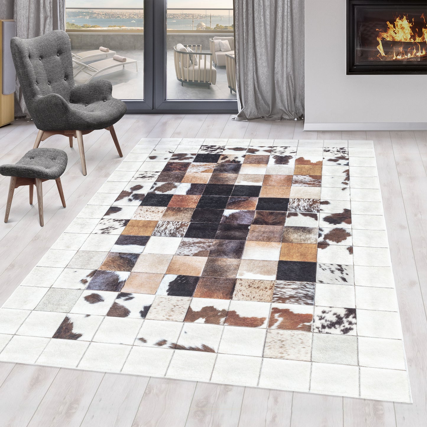 Teppich FIESTA 4306 White