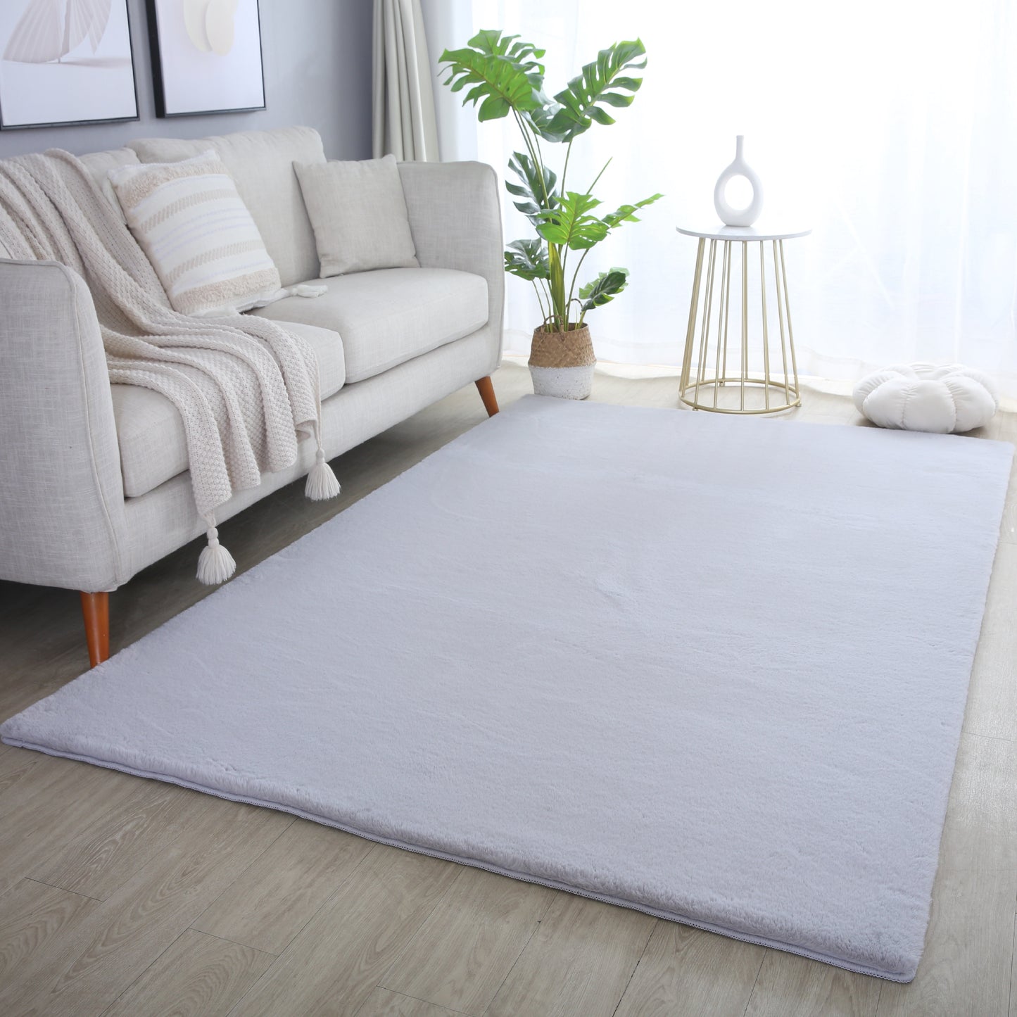 Teppich POUFFY 5100 Silver
