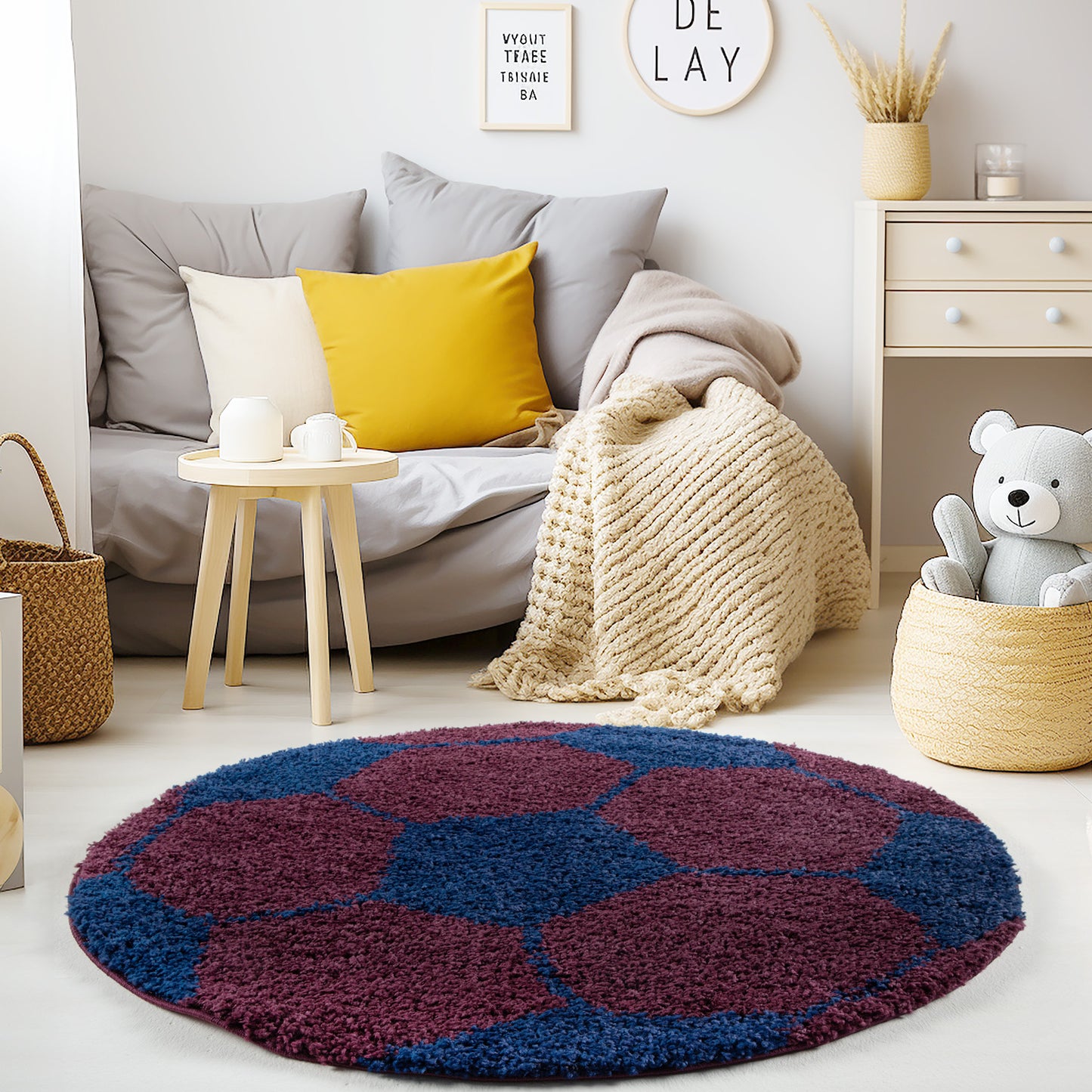 Teppich Fun 6001 Navy