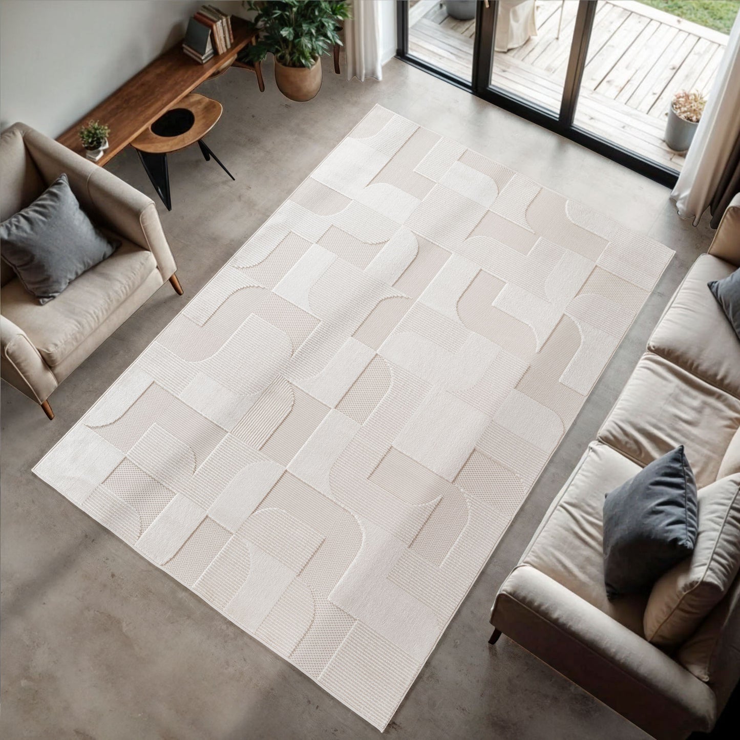 Teppich DOHA 1651 Cream