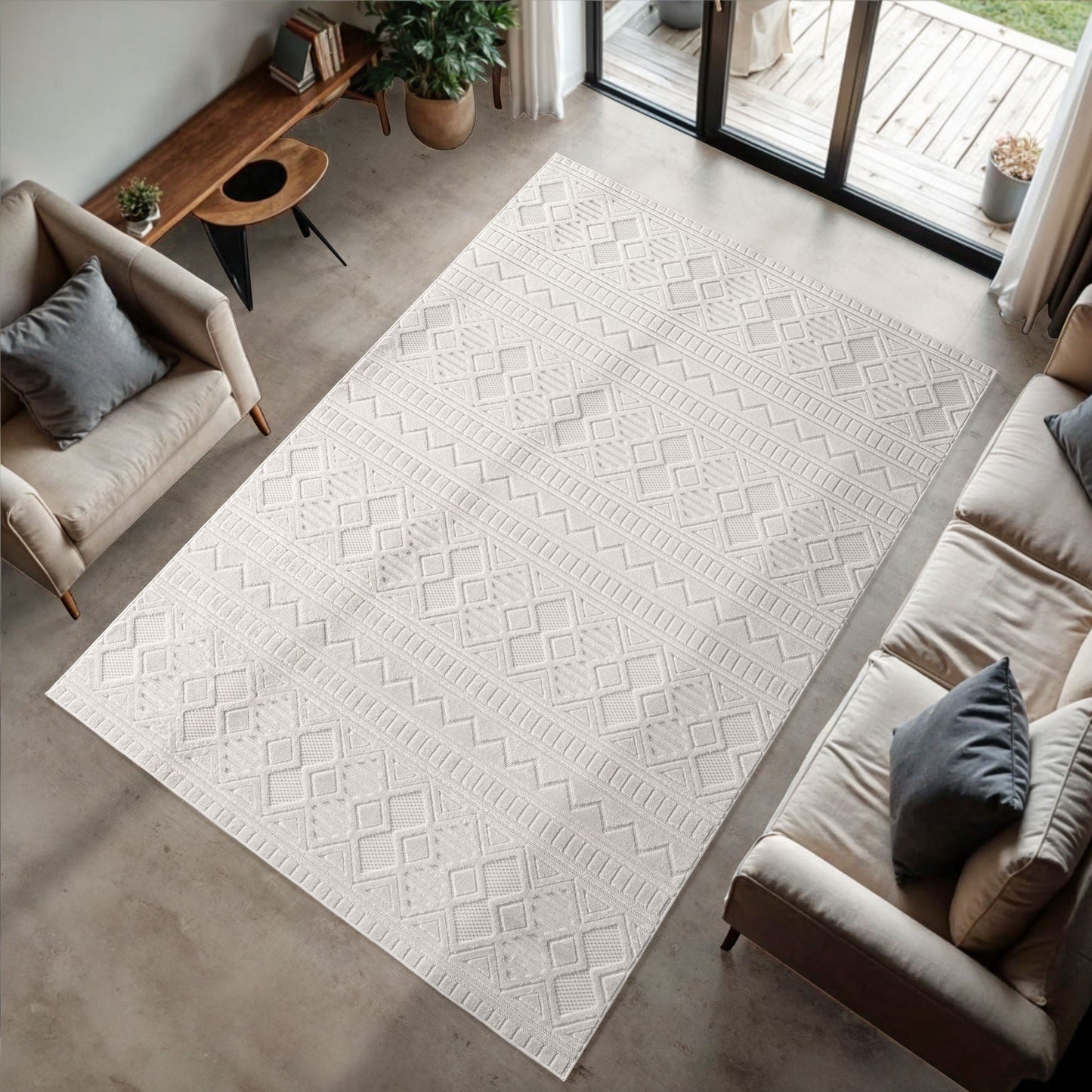 Teppich DOHA 1652 Cream