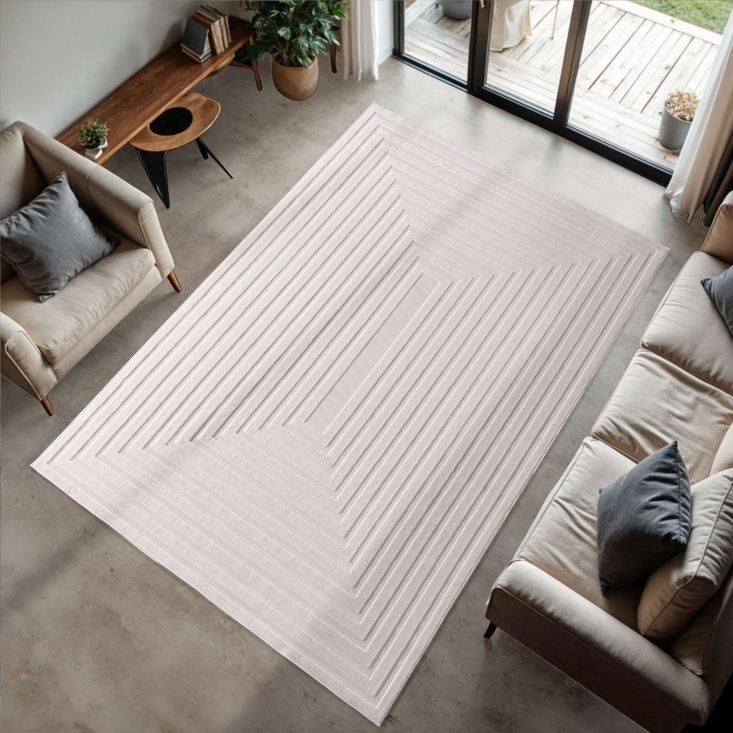 Teppich DOHA 1653 Cream