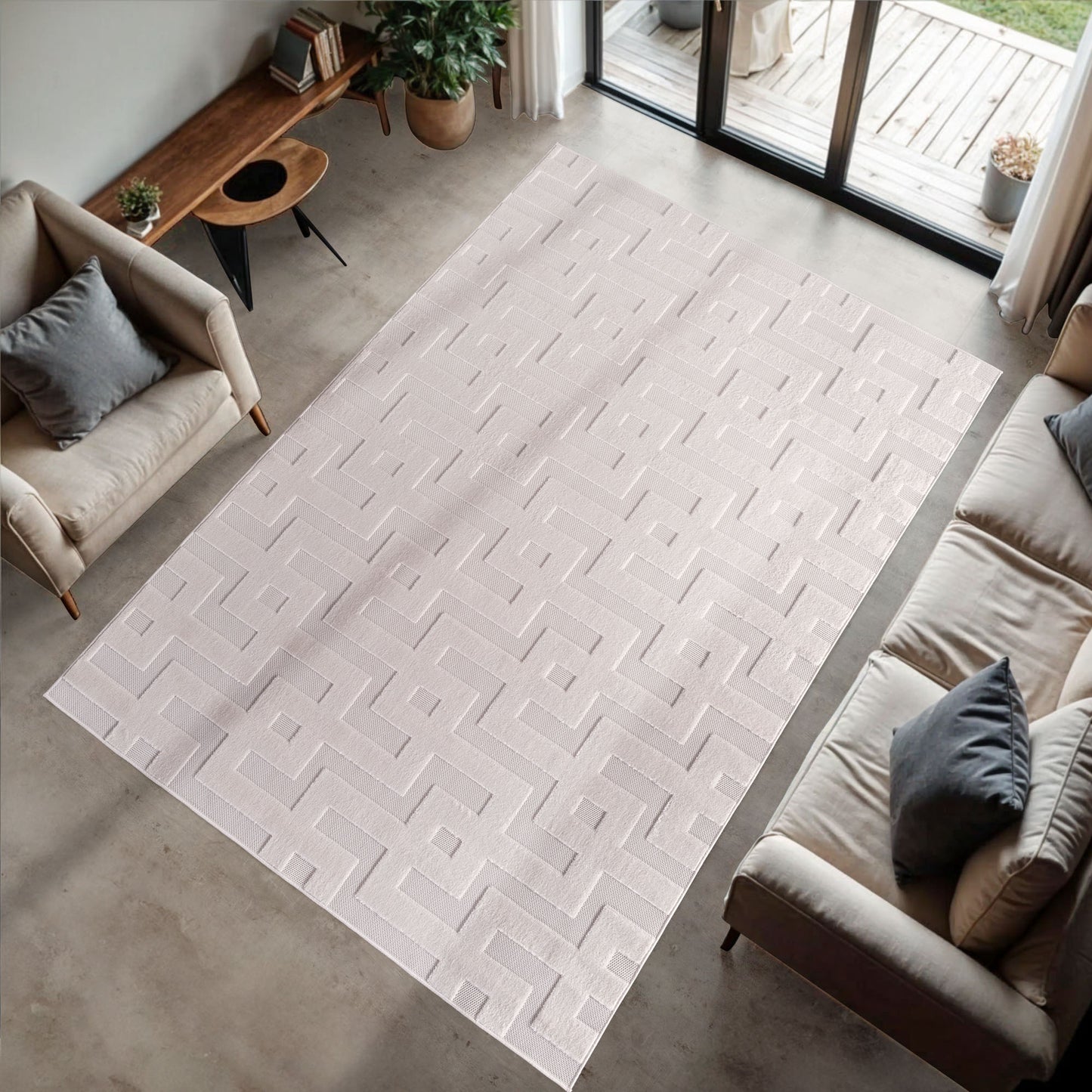 Teppich DOHA 1656 Cream