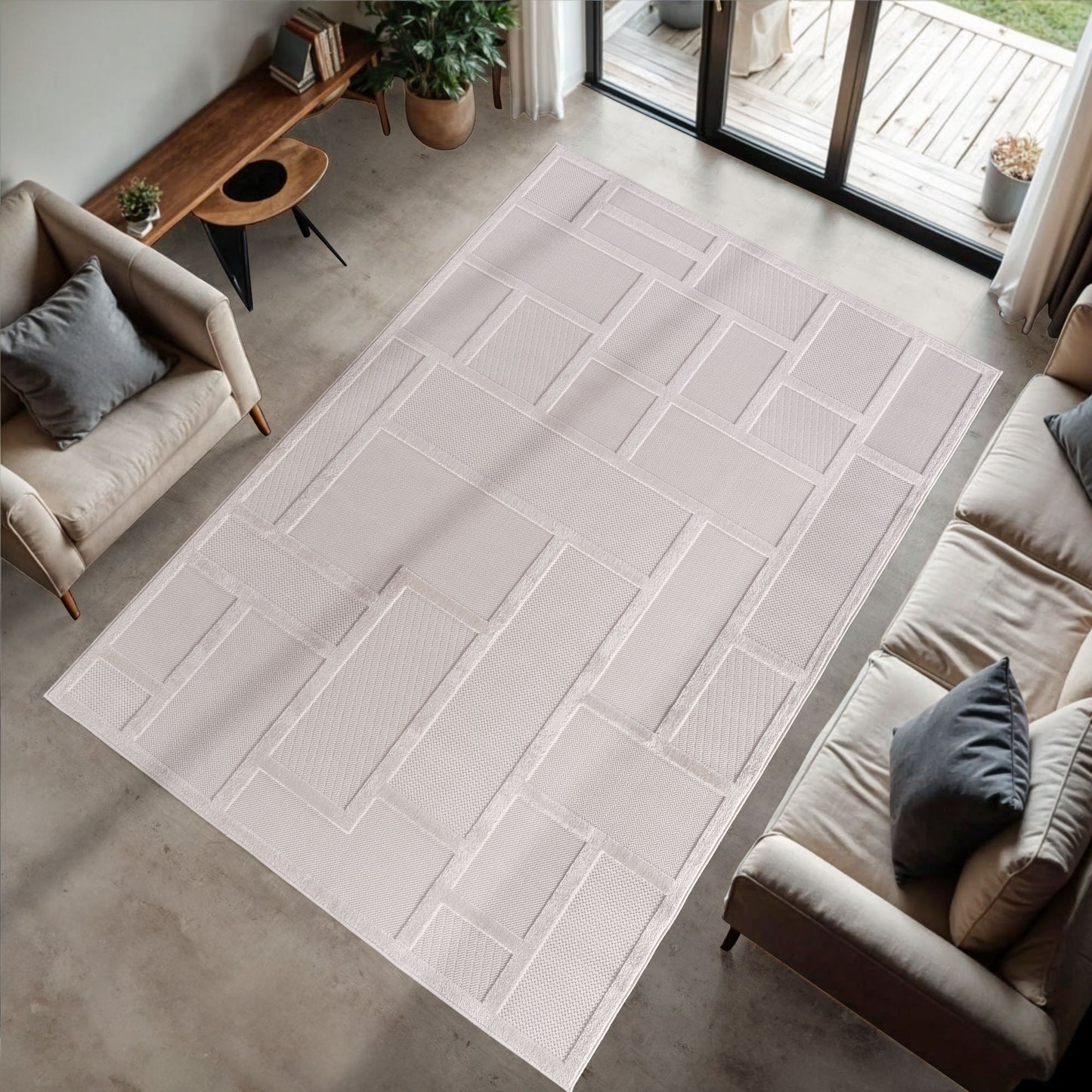 Teppich DOHA 1657 Cream