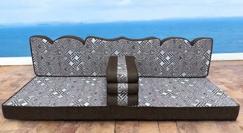 3 Teilige Set Sark Kösesi Orientalische Sitzecke,Sitzkissen Set Braun 190cm