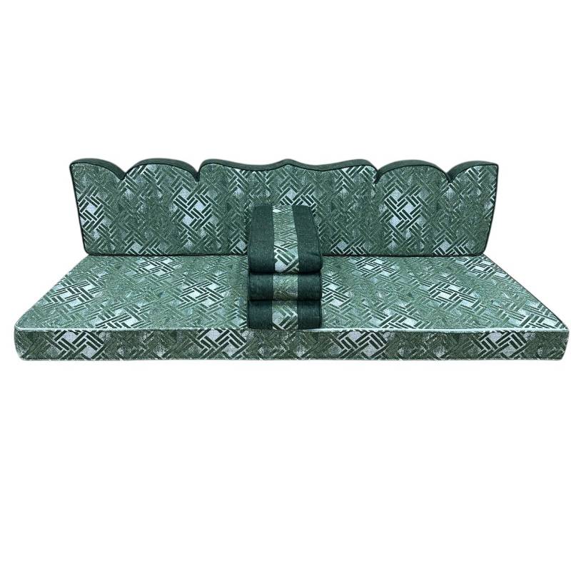 3 Teilige Set Sark Kösesi Orientalische Sitzecke,Sitzkissen Set Grün 190cm