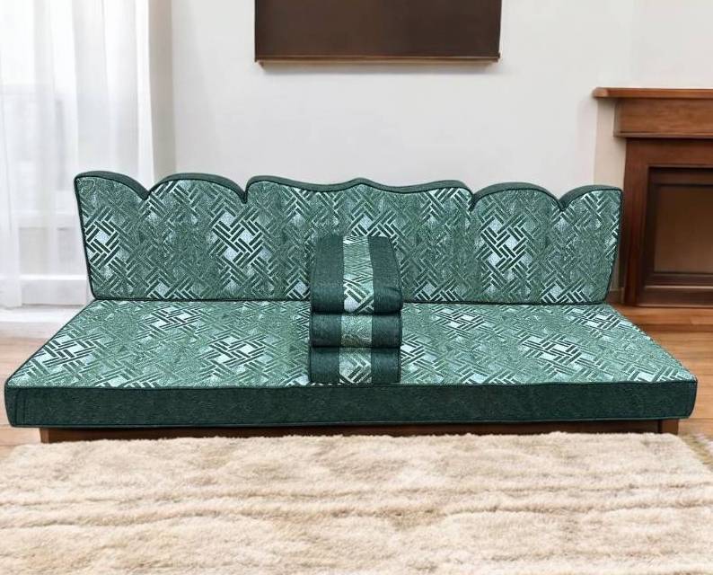 3 Teilige Set Sark Kösesi Orientalische Sitzecke,Sitzkissen Set Grün 190cm