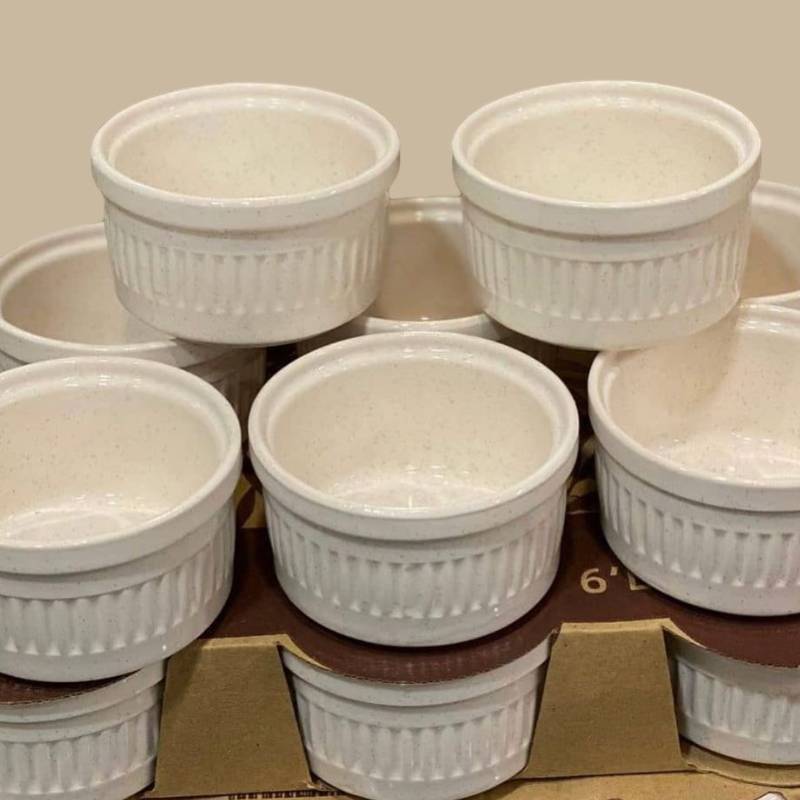 12xSouffle Schalen Dessertschalen Dessertschälchen Dessert Creme Brulee Schälchen