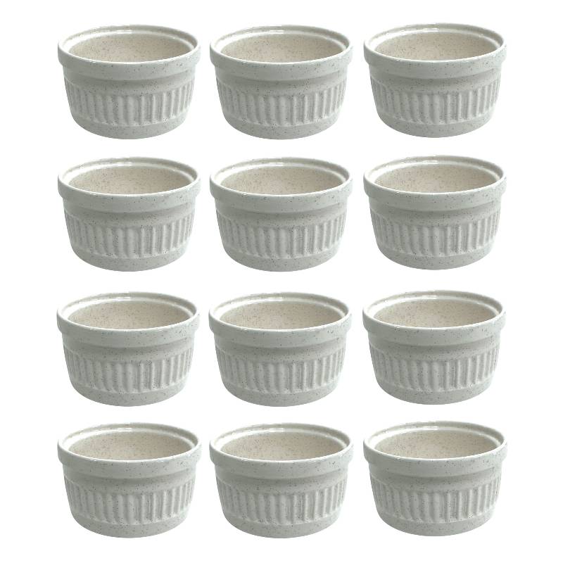 12xSouffle Schalen Dessertschalen Dessertschälchen Dessert Creme Brulee Schälchen