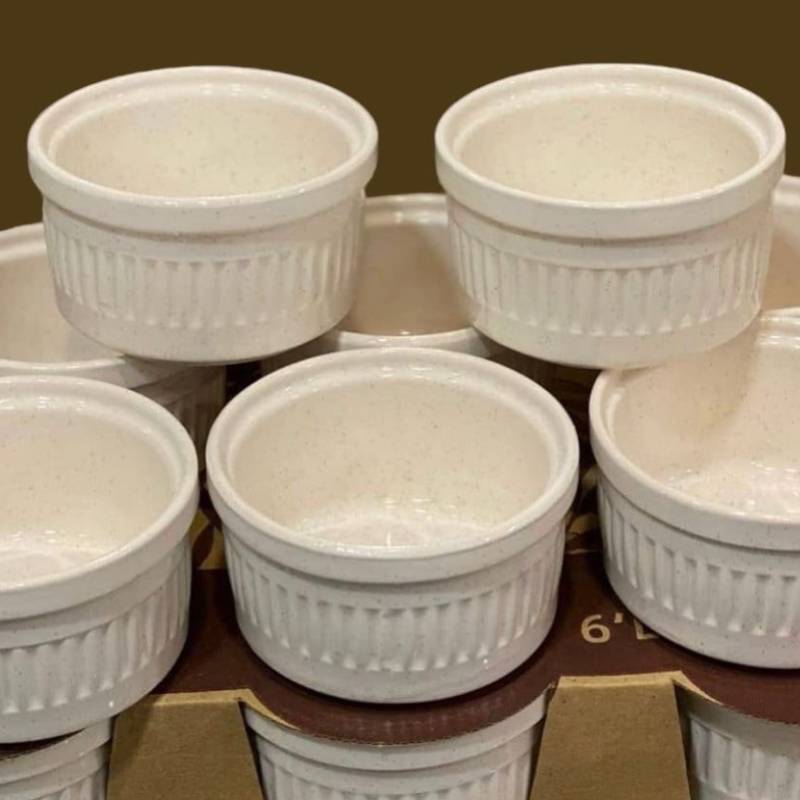 12xSouffle Schalen Dessertschalen Dessertschälchen Dessert Creme Brulee Schälchen