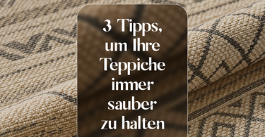 3 Profi-Tipps, um Ihren Teppich strahlend sauber zu halten
