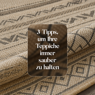 3 Profi-Tipps, um Ihren Teppich strahlend sauber zu halten
