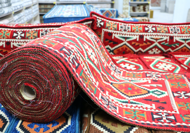 Orientalische Sitzkissen