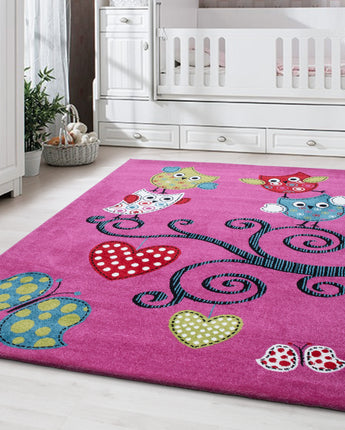 Kids Modern Designer Kinder Teppich 420L | Weich Pflegeleicht & Strapazierfähig | 11 mm Flor 100 % Polypropylen