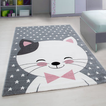 Kids Modern Designer Kinder Teppich 550P | Weich Pflegeleicht & Strapazierfähig | 11 mm Flor 100 % Polypropylen