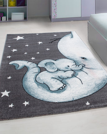 Kids Modern Designer Kinder Teppich 560B | Weich Pflegeleicht & Strapazierfähig | 11 mm Flor 100 % Polypropylen