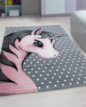 Kids Modern Designer Kinder Teppich 590P | Weich Pflegeleicht & Strapazierfähig | 11 mm Flor 100 % Polypropylen