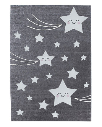 Kids Modern Designer Kinder Teppich 610G | Weich Pflegeleicht & Strapazierfähig | 11 mm Flor 100 % Polypropylen