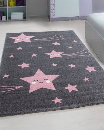 Kids Modern Designer Kinder Teppich 610P | Weich Pflegeleicht & Strapazierfähig | 11 mm Flor 100 % Polypropylen