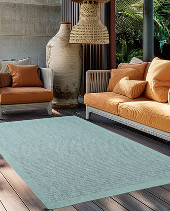 Giza Outdoor/Indoor Teppich | Wetterfest Flach & Pflegeleicht | 3 mm Flor