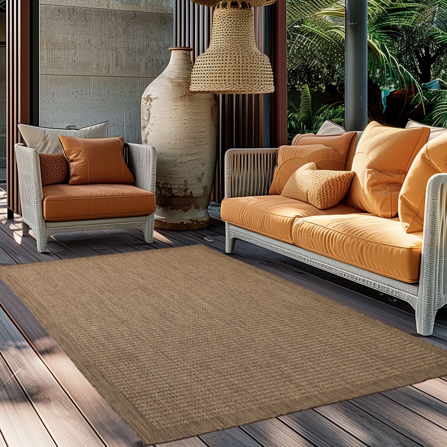 Teppich GIZA 1410 Brown