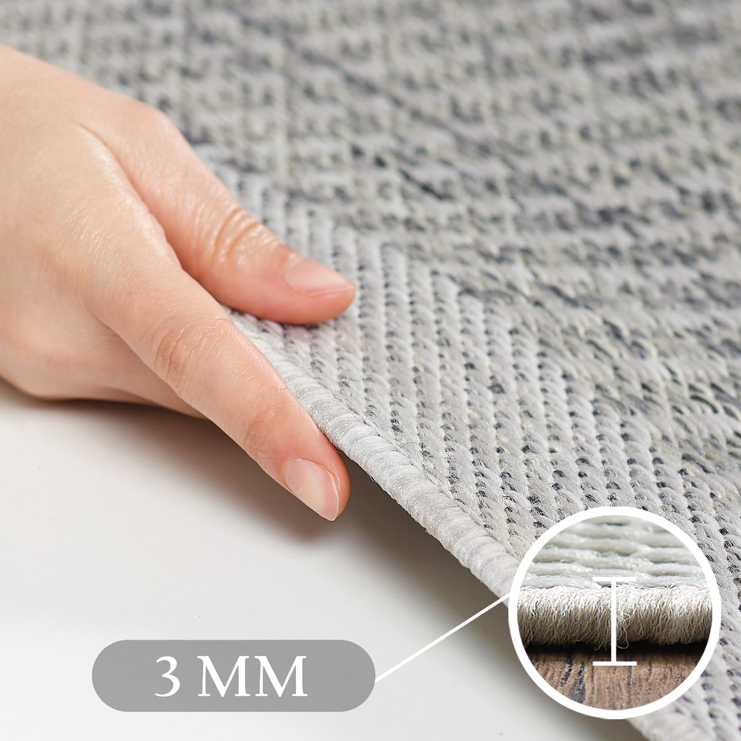 Teppich GIZA 1410 Grau