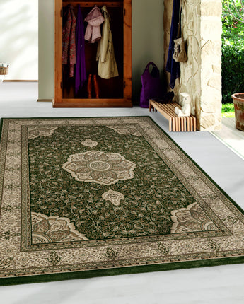 Kashmir Klassisch Teppich 2601 | Weich Pflegeleicht & Strapazierfähig | 9 mm Flor 100 % Polypropylen