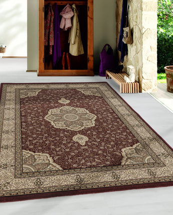 Kashmir Klassisch Teppich 2601 | Weich Pflegeleicht & Strapazierfähig | 9 mm Flor 100 % Polypropylen