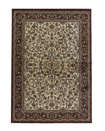 Kashmir Klassisch Teppich 2604 | Weich Pflegeleicht & Strapazierfähig | 9 mm Flor 100 % Polypropylen