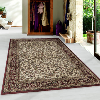 Kashmir Klassisch Teppich 2604 | Weich Pflegeleicht & Strapazierfähig | 9 mm Flor 100 % Polypropylen