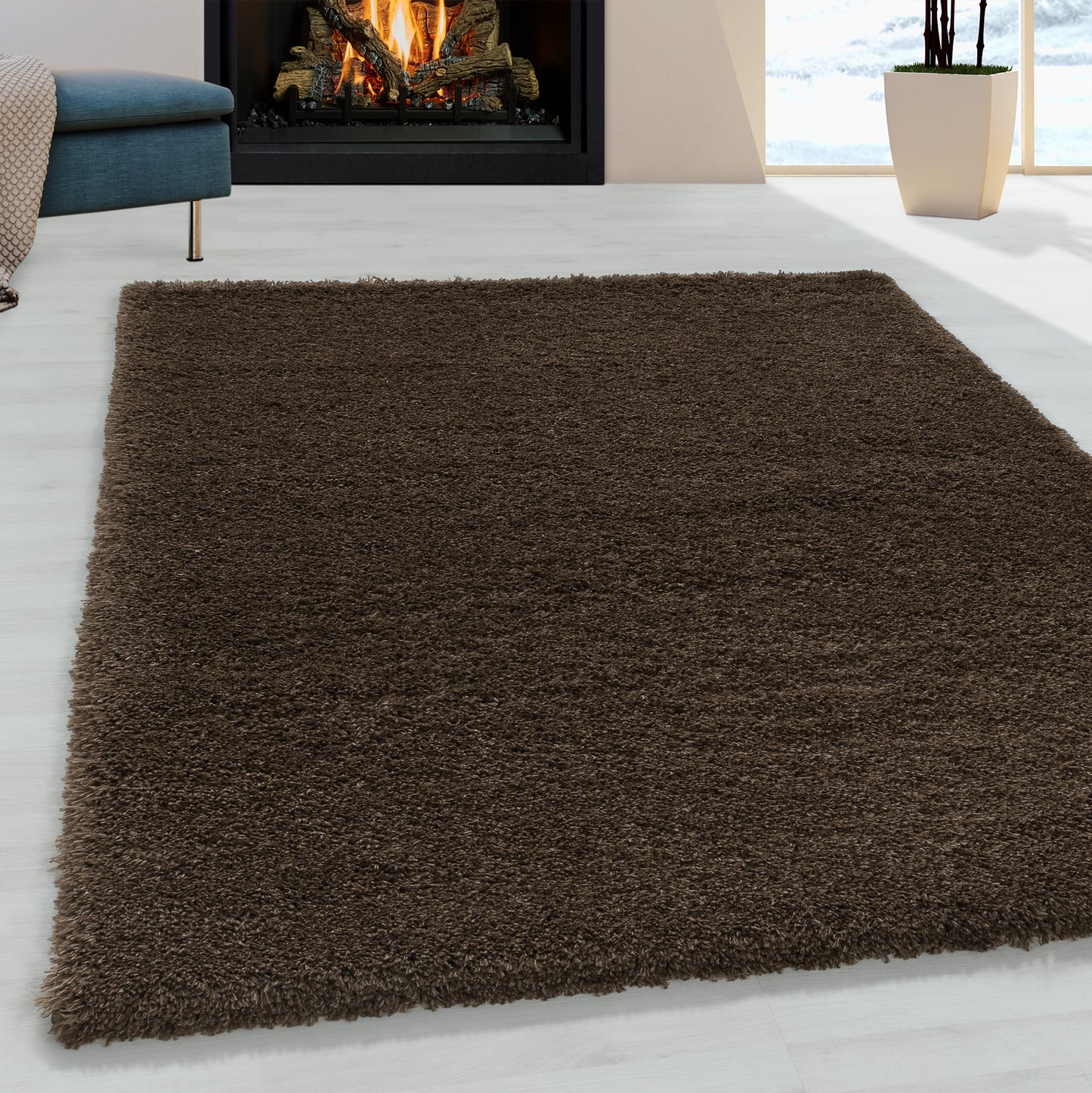 Teppich FLUFFY 3500 Braun