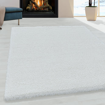 Fluffy Shaggy Hochflor Teppich | 30 mm Flor Extra Weich & Pflegeleicht | 100 % Polyester