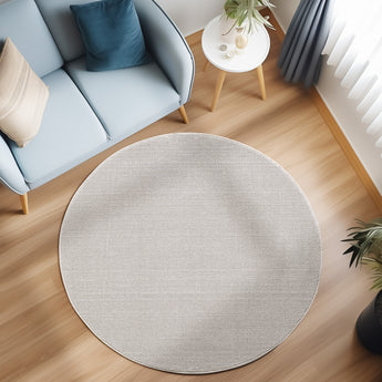 Loom Teppich | Modern Weich & Pflegeleicht | 7 mm Flor 100 % Polypropylen Heatset 200cm Rund