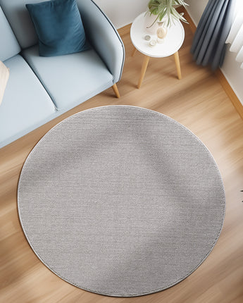 Loom Teppich | Modern Weich & Pflegeleicht | 7 mm Flor 100 % Polypropylen Heatset 120cm Rund