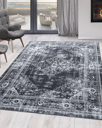 Fiesta Waschbarer Teppich 4301 | Weich Pflegeleicht & Robust | 10 mm Flor 100 % Polyester