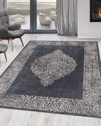 Fiesta Waschbarer Teppich 4303 | Weich Pflegeleicht & Robust | 10 mm Flor 100 % Polyester