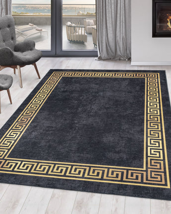 Fiesta Waschbarer Teppich 4305 | Weich Pflegeleicht & Robust | 10 mm Flor 100 % Polyester
