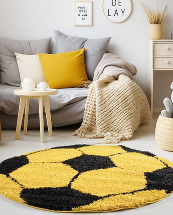 Fun Hochflor Shaggy Kinderteppich | Weich Pflegeleicht & Robust | 30 mm Flor 100 % Polypropylen