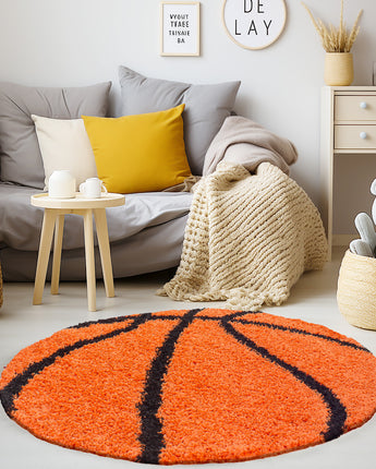 Fun Hochflor Shaggy Kinderteppich 6002 | Weich Pflegeleicht & Robust | 30 mm Flor 100 % Polypropylen
