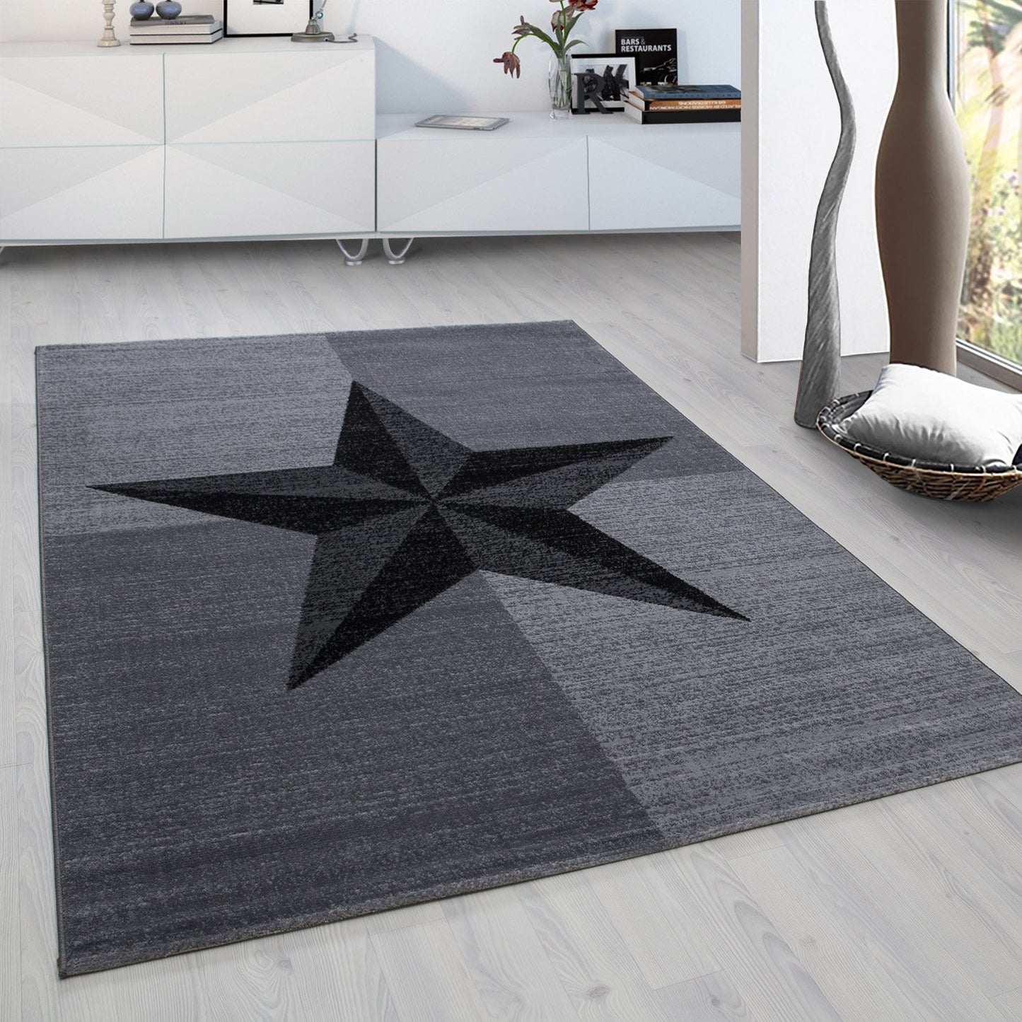 Teppich PLUS 8002 Grey