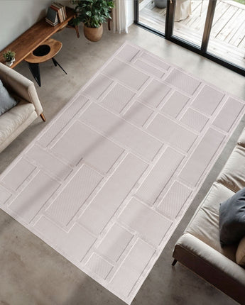 Doha Outdoor/Indoor Teppich | Modern Wetterfest & Pflegeleicht | 4 mm Flach