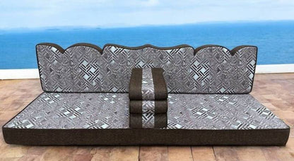 3 Teilige Set Sark Kösesi Orientalische Sitzecke,Sitzkissen Set Braun 190cm