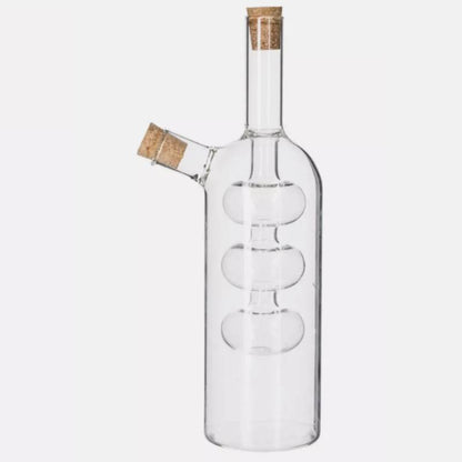 Öl- und Essigflasche, Ölkaraffe, Essigspender, Glas (SY-02)