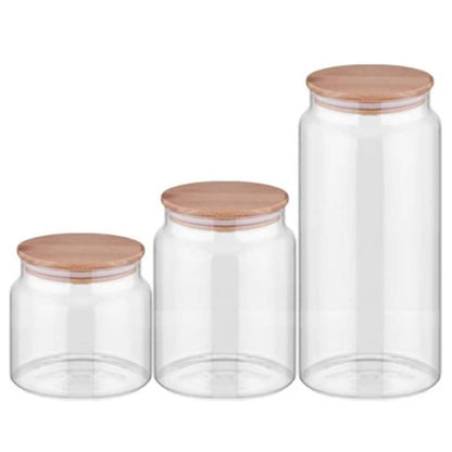 Vorratsgläser Mit Deckel, 9er Set Vorratsdosen Glas Mit Deckel Luftdicht