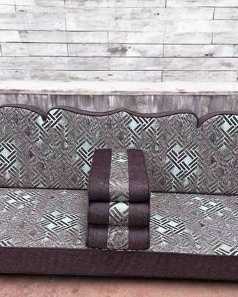 3 Teilige Set Sark Kösesi Orientalische Sitzecke,Sitzkissen Set Rotbraun 190cm
