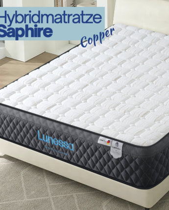 Lunessa Sapphire Hybridmatratze – Die perfekte Verbindung von Komfort & Technologie