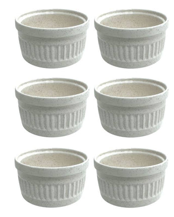 6xSouffle Schalen Dessertschalen Dessertschälchen Dessert Creme Brulee Schälchen