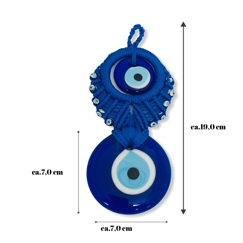 Das blaue Auge – Türkisches Auge (Nazar Boncugu Amulette) •