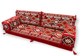 10 Teilige Set Sark Kösesi Orientalische Sitzecke,Sitzkissen Set Rot